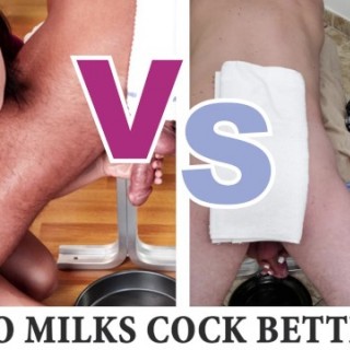 Баба надрачивает самцу здоровый хуй