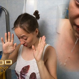 Сучка в домашнем отсосе