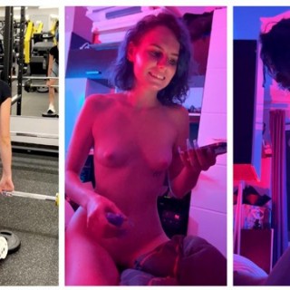 Спортивная телка в любительском сексе